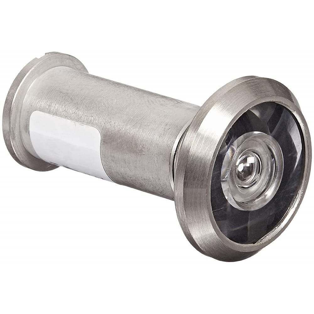 Peepholes; Material: Brass ; Style: Door Viewer ; Viewing: 190 deg. Door Viewer ; Finish Coating: Satin Nickel ; Type: Yes ; UNSPSC Code: 31162800 MPN:085882