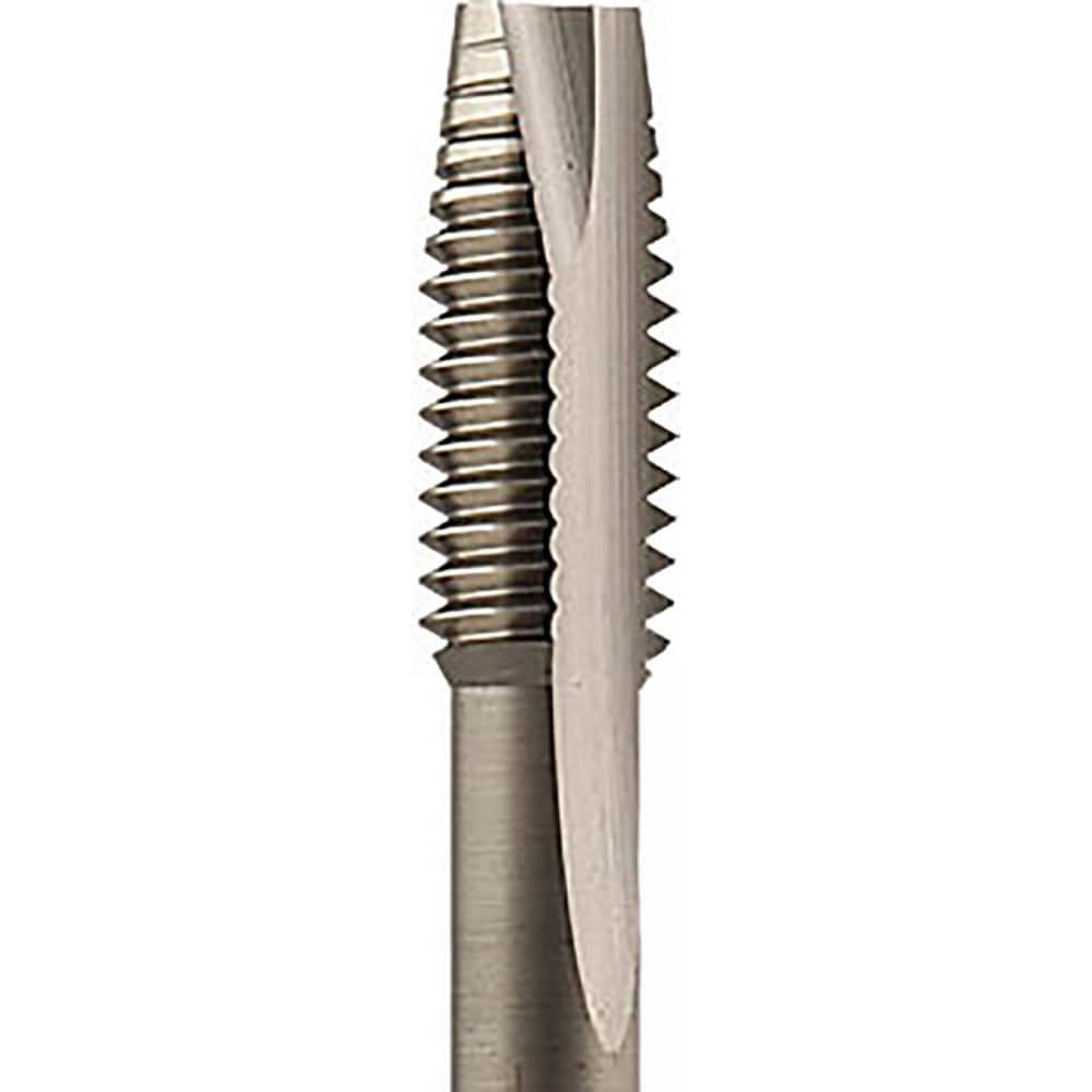 Spiral Point STI Taps, Thread Size (Inch): 1/4-28 , Material: High-Speed Steel , Coating/Finish: Bright/Uncoated , Chamfer: Plug , Thread Limit: H3  MPN:PUU04K3NEB