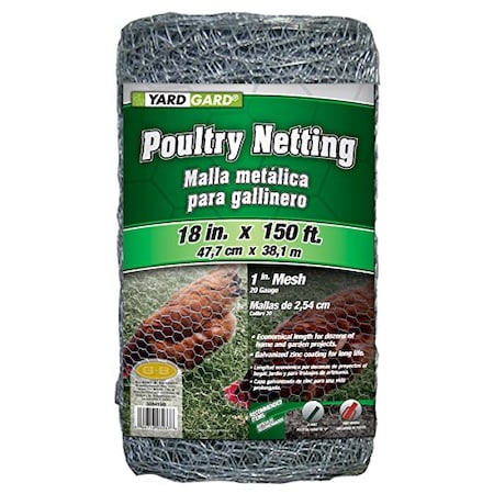 Poultry Netting, 20 ga., 1