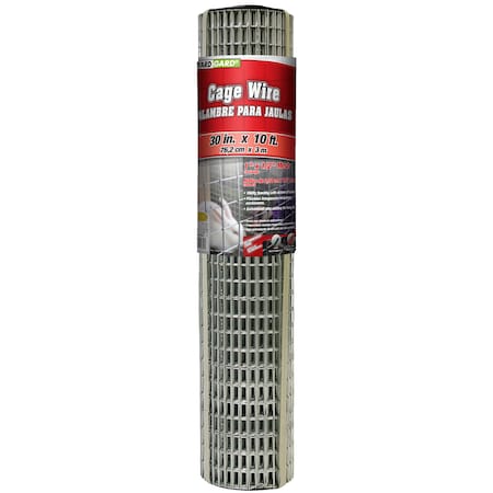 Cage Wire, Galvanized, 16 ga., 30