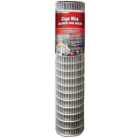 Cage Wire, Galvanzd, 16 ga., 3 ft.X25 ft. MPN:309321A