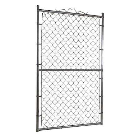Welded Walk Gate, 9 ga., Galvanized, 48x72