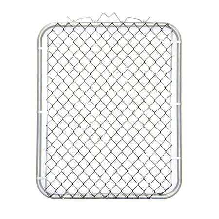 Walk Gate, Blk Vinyl Fill, 42