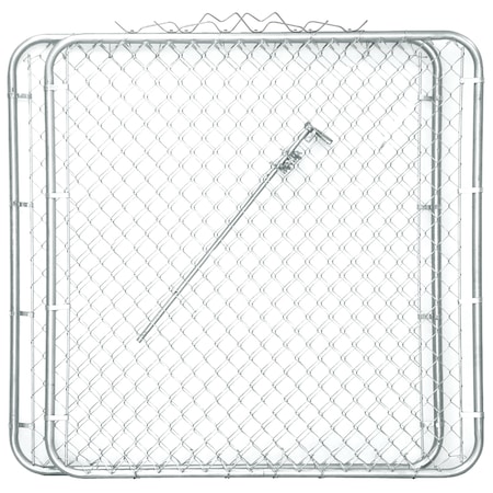 Drive Gate, Galvanized, 2-Panels, 10x5 ft. MPN:328403A
