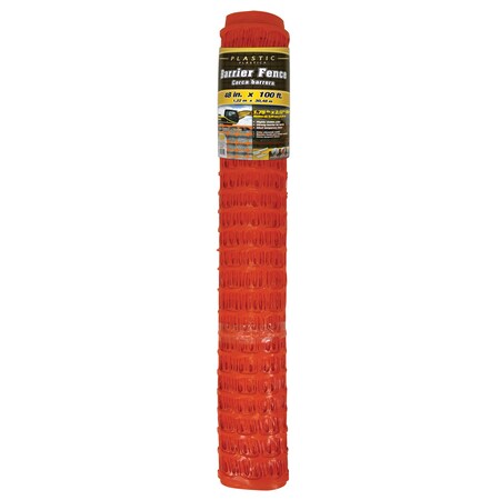 Barrier Fence, Orange, 4 ft.X100 ft. MPN:889210A