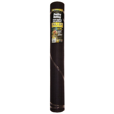 Hardware Cloth, Plstic, Blk, 3 ft.X15 ft. MPN:889230A