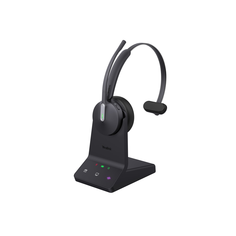 Yealink Mono UC Wireless Headset, Black, YEA-WH64-MONO-UC MPN:1208672