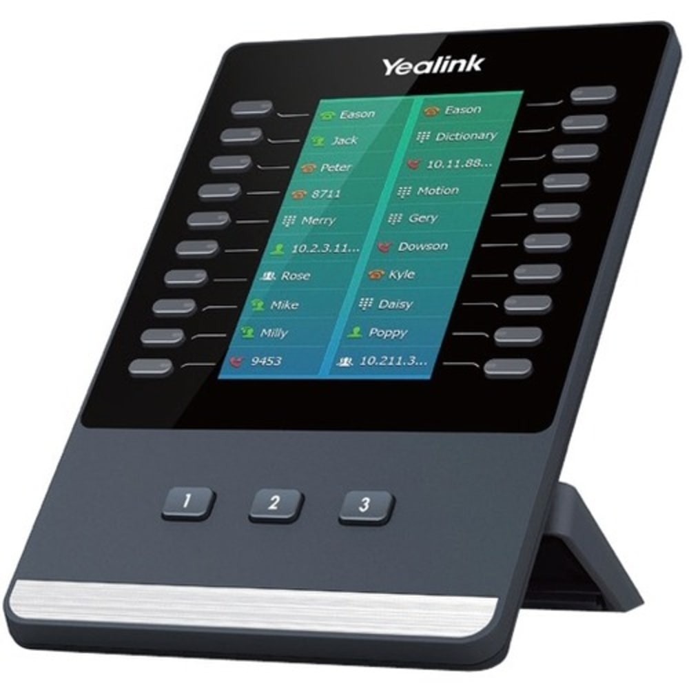 Yealink EXP50 T5 Series Key Expansion Module For VoIP Phones, Black, YEA-EXP50 MPN:YEA-EXP50