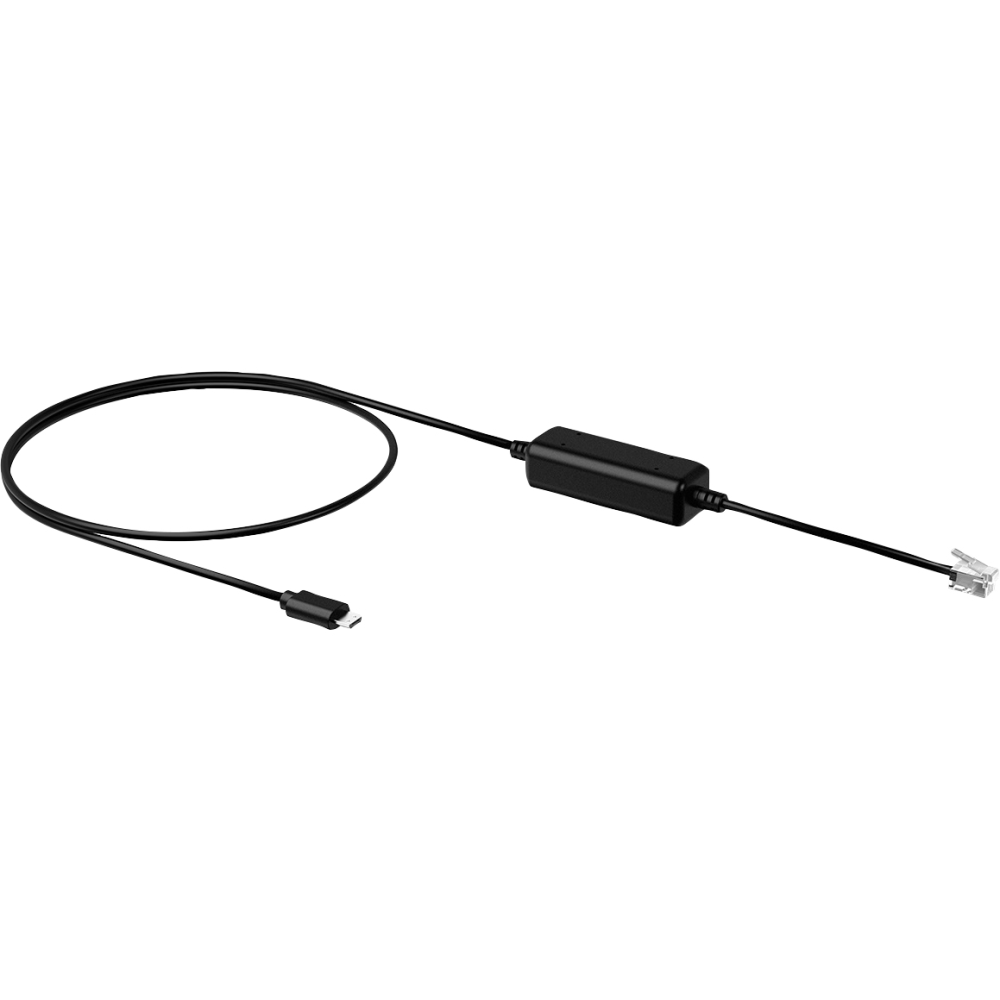 Yealink YEA-EHS35 Adapter For Connecting T3 And WH62/63, Black MPN:YEA-EHS35
