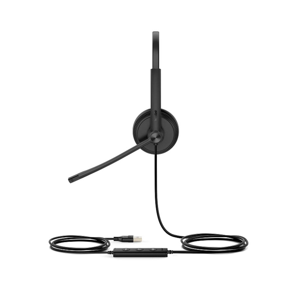 Yealink Dual UC USB Wired Headset, Black, YEA-UH34-DUAL-UC MPN:YEA-UH34-DUAL-UC