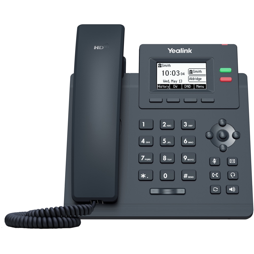 Yealink Entry Level IP 2-Line HD Voice Phone, YEA-SIP-T31P MPN:YEA-SIP-T31P