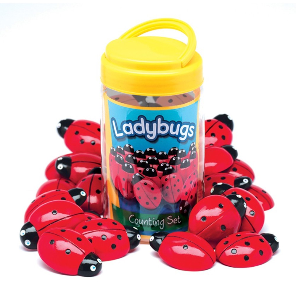 Yellow Door 22-Piece Ladybugs Counting Set, Pre-K To Grade 1 MPN:YUS1027