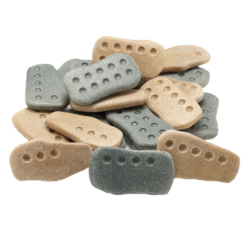 Yellow Door Tactile Counting Stones, Natural, Pre-K To Kindergarten, Set Of 20 Stones MPN:YUS1092