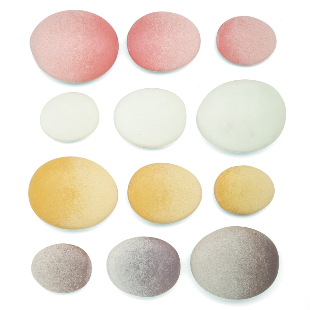 Yellow Door Natural Sorting Stones, Pack Of 12 Stones MPN:YUS1039