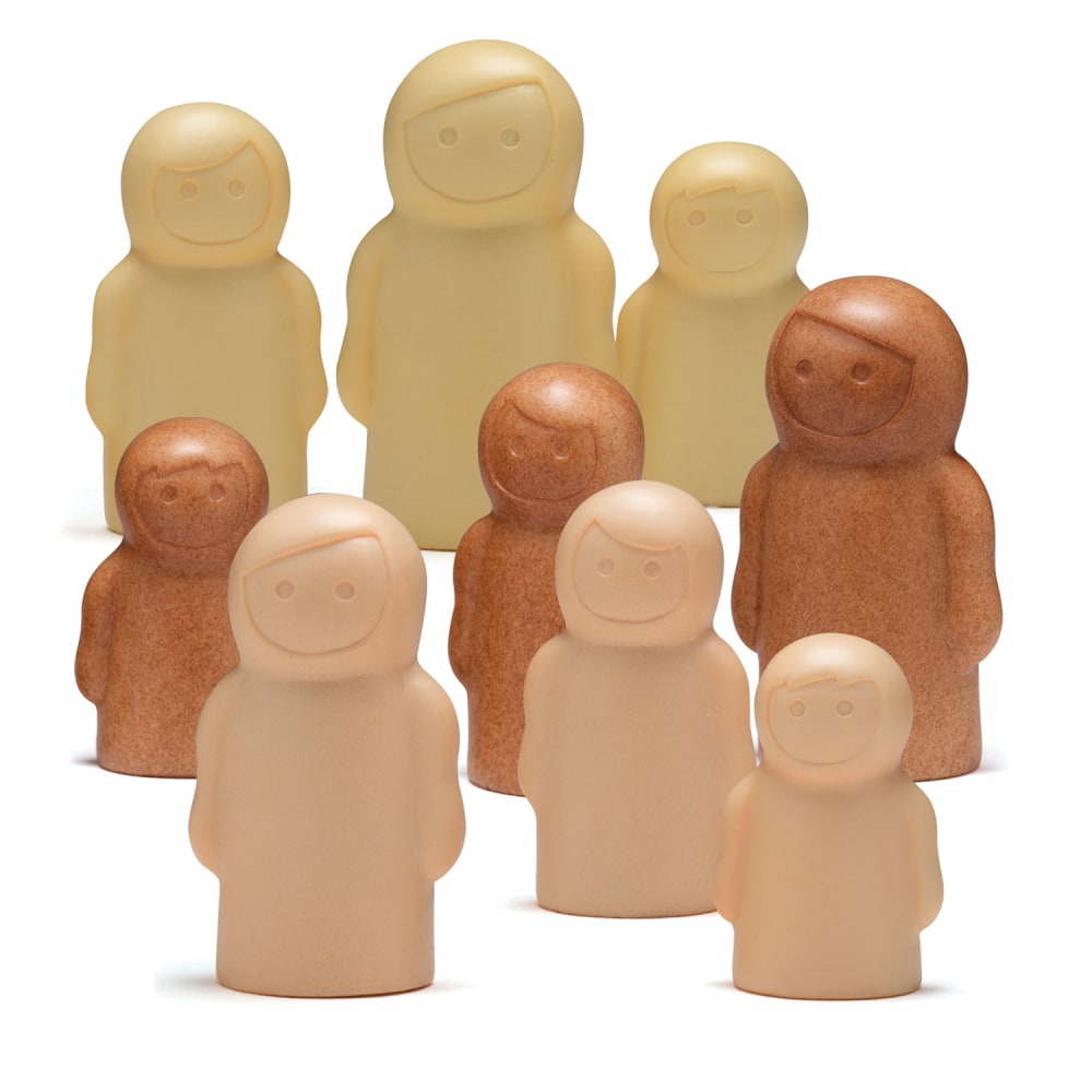 Yellow Door Little People Sensory Play Figures, Assorted, Pre-K, Set Of 9 Figures MPN:YUS1084