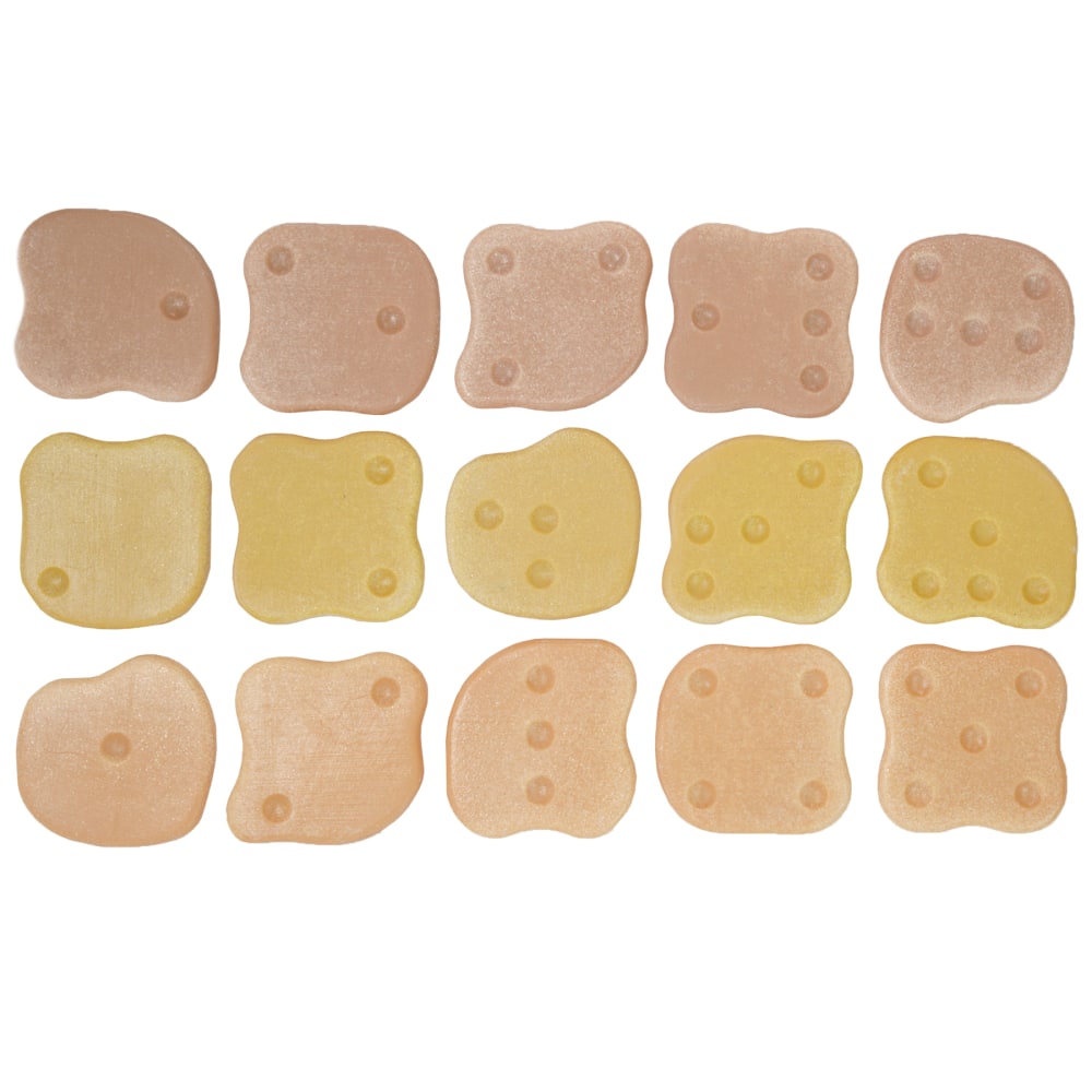 Yellow Door Tactile Array Stones, Assorted Colors, Set Of 15 Stones MPN:YUS1194