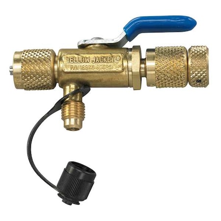 Valve Core Remover, 8 1/2 in L, Brass MPN:18975