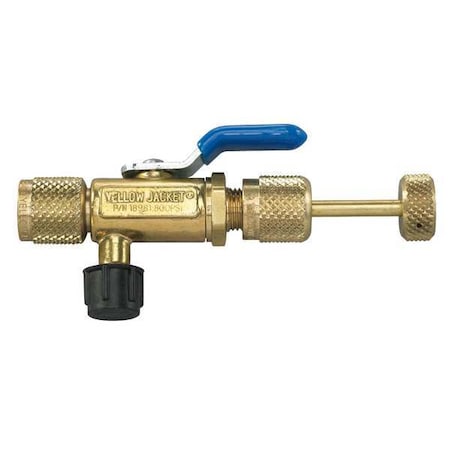 Valve Core Remover, 8 1/4 in L, Brass MPN:18985