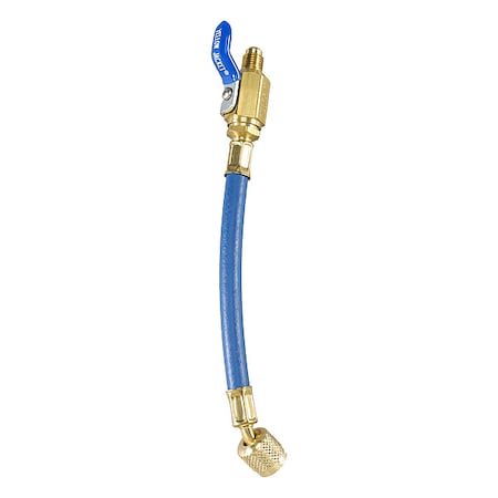 Hose, 9 in L, Blue, 800 psi, 8 in Bend MPN:29211