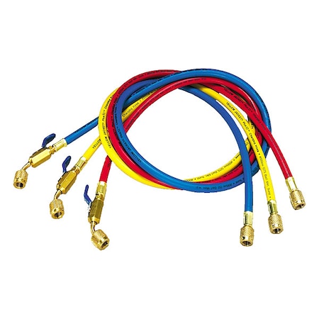 Hose, 14 in L, Blue/Red/Yellow, 800 psi MPN:29485