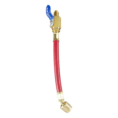 Hose, 9 in L, Red, 800 psi, 8 in Bend MPN:29611
