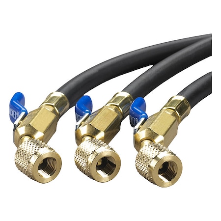 Hose, 6 ft L, Black, 800 psi, 3 Hoses MPN:29806