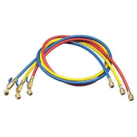 Hose, 72 in L, Blue/Red/Yellow, 800 psi MPN:29986