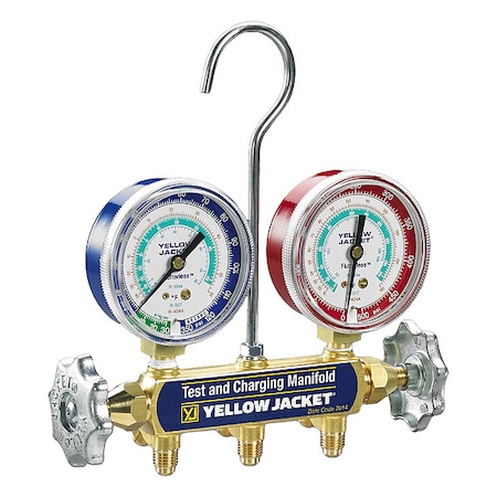 Manifold Gauge Set, 2 1/2 in Gauge MPN:41312