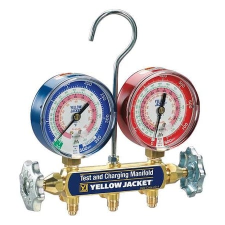 Mechanical Manifold Gauge Set, 2-Valve MPN:42001