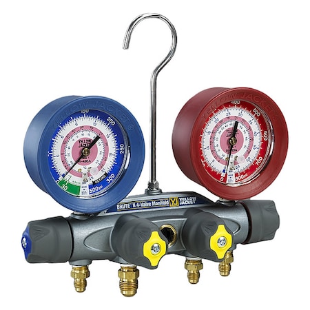 Manifold Gauge Set, 3 1/8 in Gauge MPN:46000