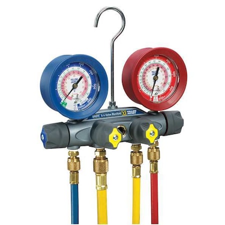 Manifold Gauge Set, 5 ft L, 3/8 in Gauge MPN:46013