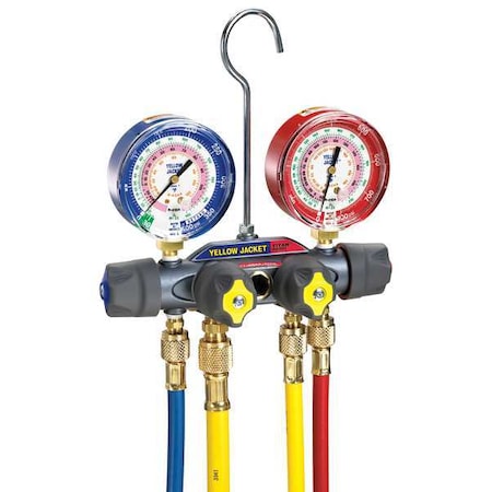 Mechanical Manifold Gauge Set, 4-Valve MPN:49968