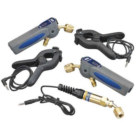 Digital Pressure Temp. Gauge, 2 Valves MPN:67023