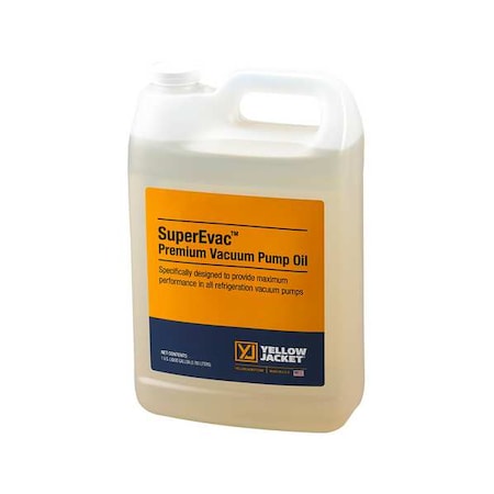 Refrigerant Evac Pum Oil, 1gal, Bottle, PK6 MPN:93096