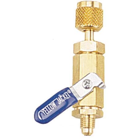 Ball Valve, 180 Deg, 8 1/2 in L, Brass MPN:93844
