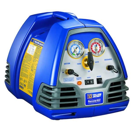 Refrigerant Recovery Machine, 1/2 HP, 115V MPN:95760