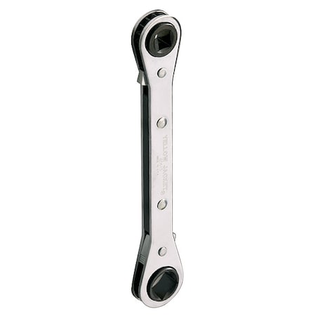 Ratcheting Wrench, Head Size 1/2 x 3/8 in MPN:60615