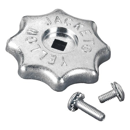 Replacement Handwheel, 8 1/4 in L, Silver MPN:41141