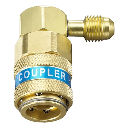 Quick Coupler, 4 1/2 in L, 1/4 in Connect MPN:41318