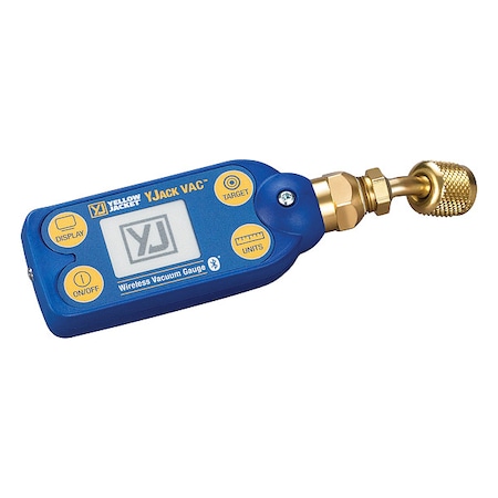 Vacuum Gauge, LCD, Brass, Visual MPN:67066