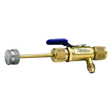 Valve Core Remover, 10 in L, Brass MPN:18991