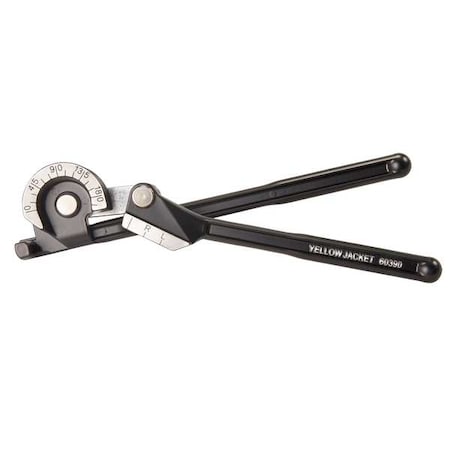 Tube Bender, 1/4 in, 5/16 in, 3/8 in, 15/16 in for Copper, Brass, Aluminum, Steel, and Soft Stainless Steel, 14 in MPN:60390