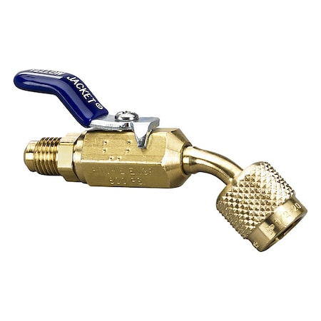 Ball Valve, 8 1/2 in L, Brass, 800 psi MPN:93825
