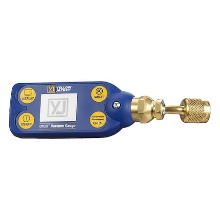 Vacuum Gauge, LCD, Brass, Audio/Visual MPN:69021