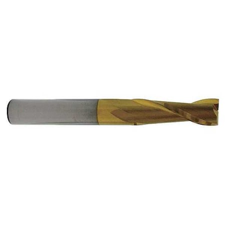 Square End Mill, 0.125 in, Carbide MPN:02558TN