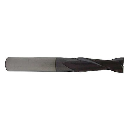 Square End Mill, 0.5 in, Carbide MPN:02593TF