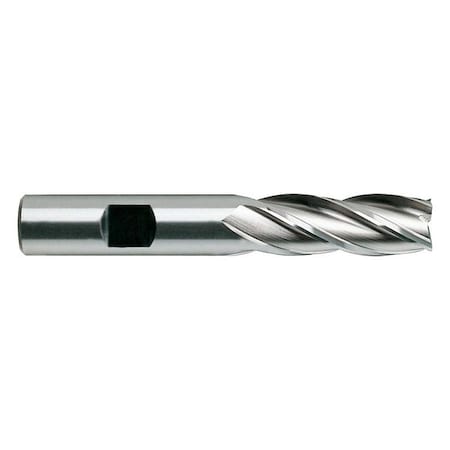 HSS End Mill, Single, 3/16x3/8x1/2x2-3/8in MPN:04043
