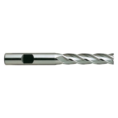 HSS End Mill, Single, 1/2 x 1/2 x 2 x 4in. MPN:05071