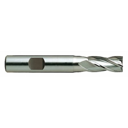 HSS End Mill, Single, 5/8in. Dia. MPN:07087