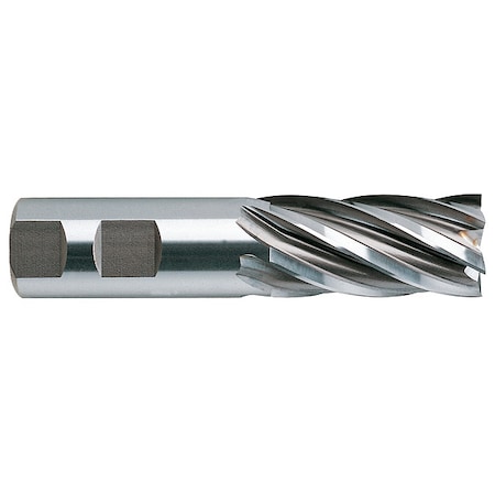 Square End Mill, Single End, 2